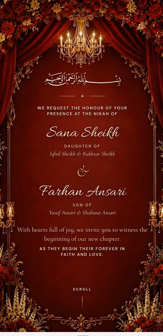 La invitación An Evening to Remember